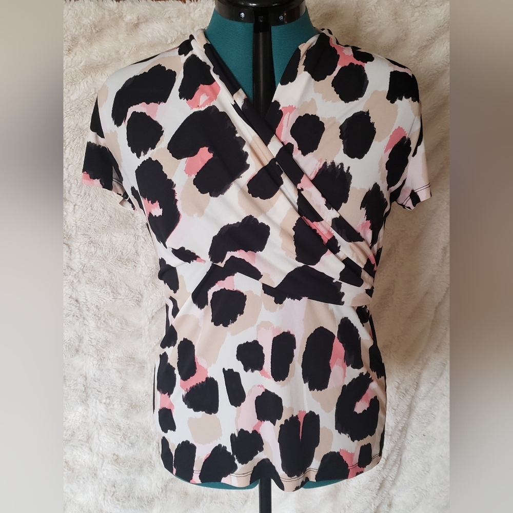 DKNY Side Ruched Blouse